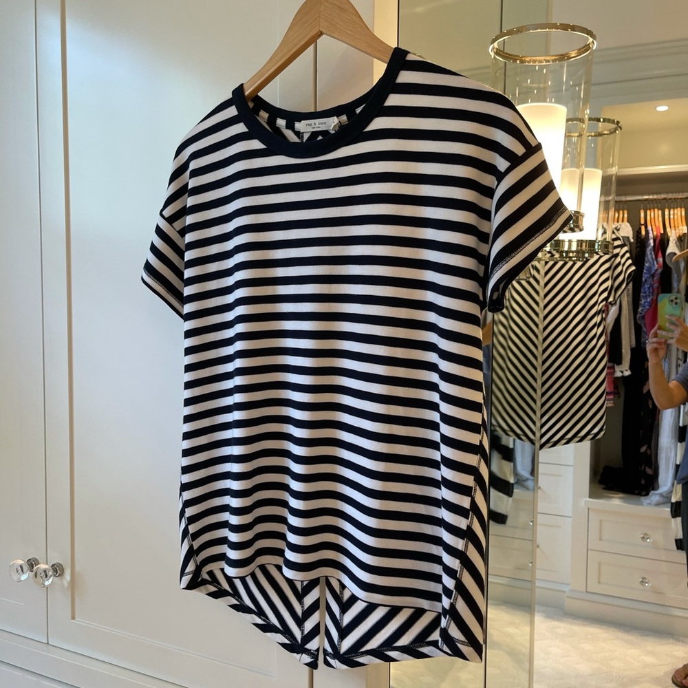 Rag and Bone Striped T with tags